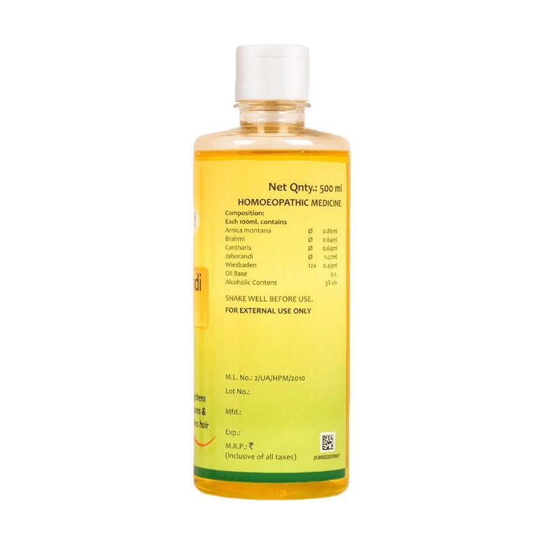 Jaborandi Oil for Hair (500 Ml), Jaborandi Aid Hair Care Bakson