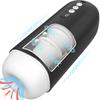 Automatic Sucking Airplane Cup 8 Frequency Display Penis Masturbator Male Vibration Masturbation Cup Male Sex Toy Adult Sex Toys