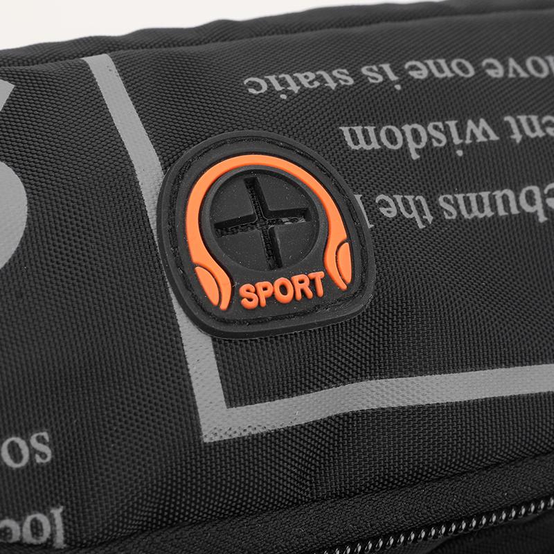 Men's Waterproof Nylon Waist Pack - Lightweight Running Belt Bag for Travel, Sports & Outdoor Activities