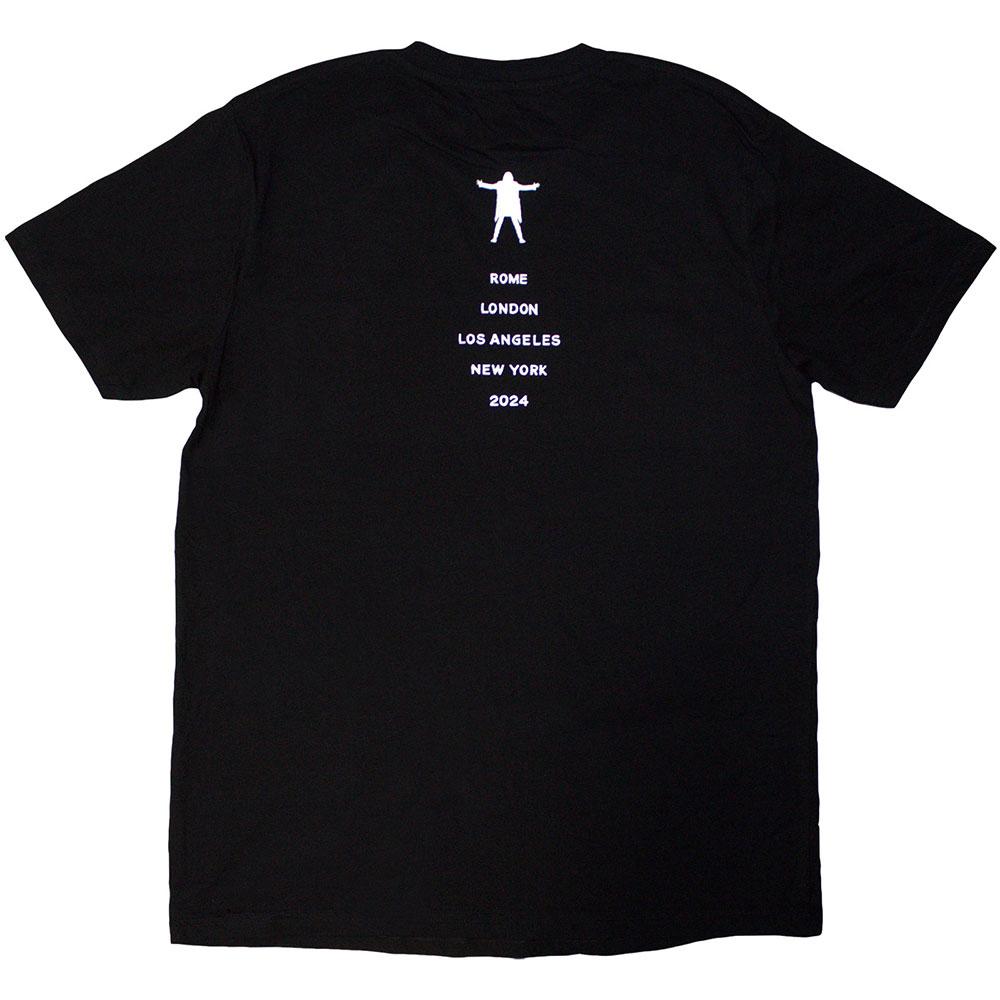 David Gilmour Unisex T-Shirt für Erwachsene, Motiv: Luck & Strange Portrait