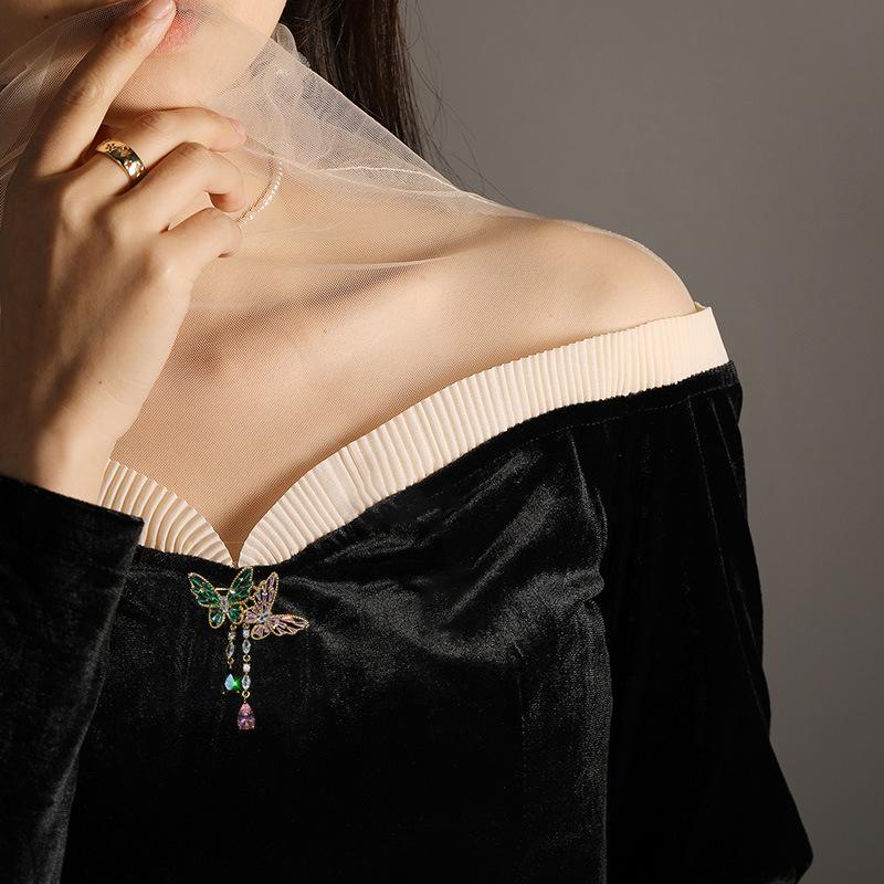 Senior brože Květinové Brože Odznaky pro ženy Přívěsek Módní brože Šperky