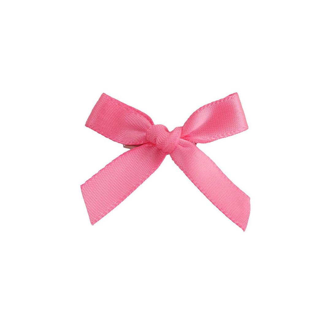 Ballet Style Ribbon Bow Duckbill Clip - Sweet 4cm Hair Accessories