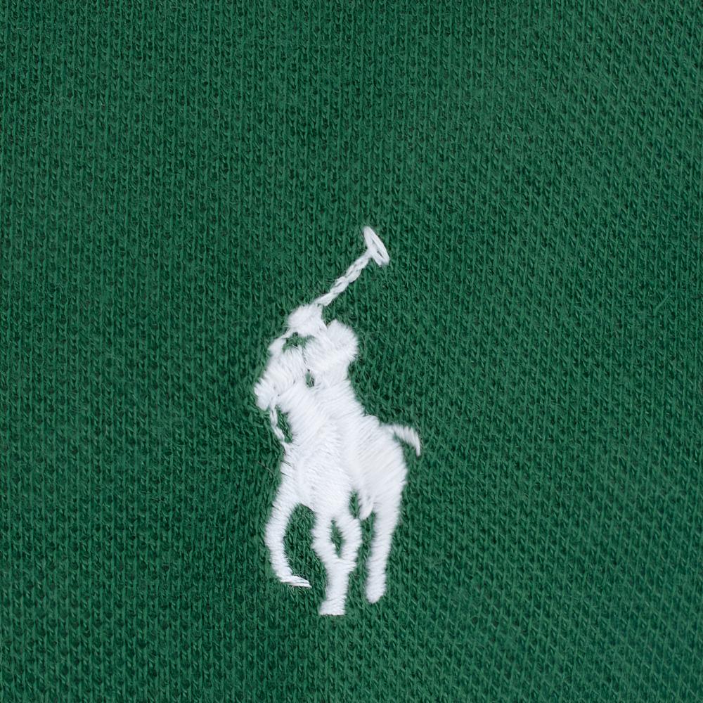 Polo Ralph Lauren SS23 Solid Color Logo Embroidered Short Sleeve Polo Shirt Men Tops Green 710751221-003
