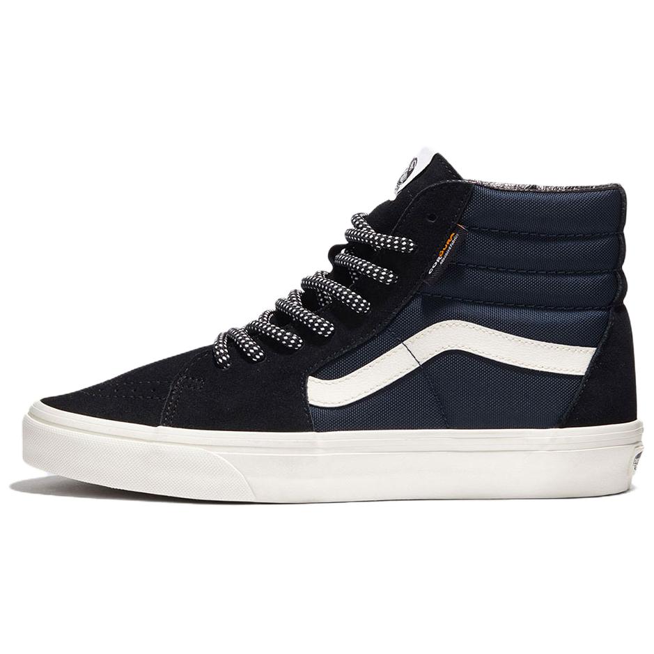 

Vans Sk8 Hi Fashion Versatile Low-Top High-Top Skate Shoes Unisex Sneakers Blue Black VN000CMXLKZ 37