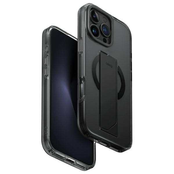 Uniq Etui Heldro Max Iphone 16 Pro Max   6.9 Magclick Charging Czarny/Vapour Smoke