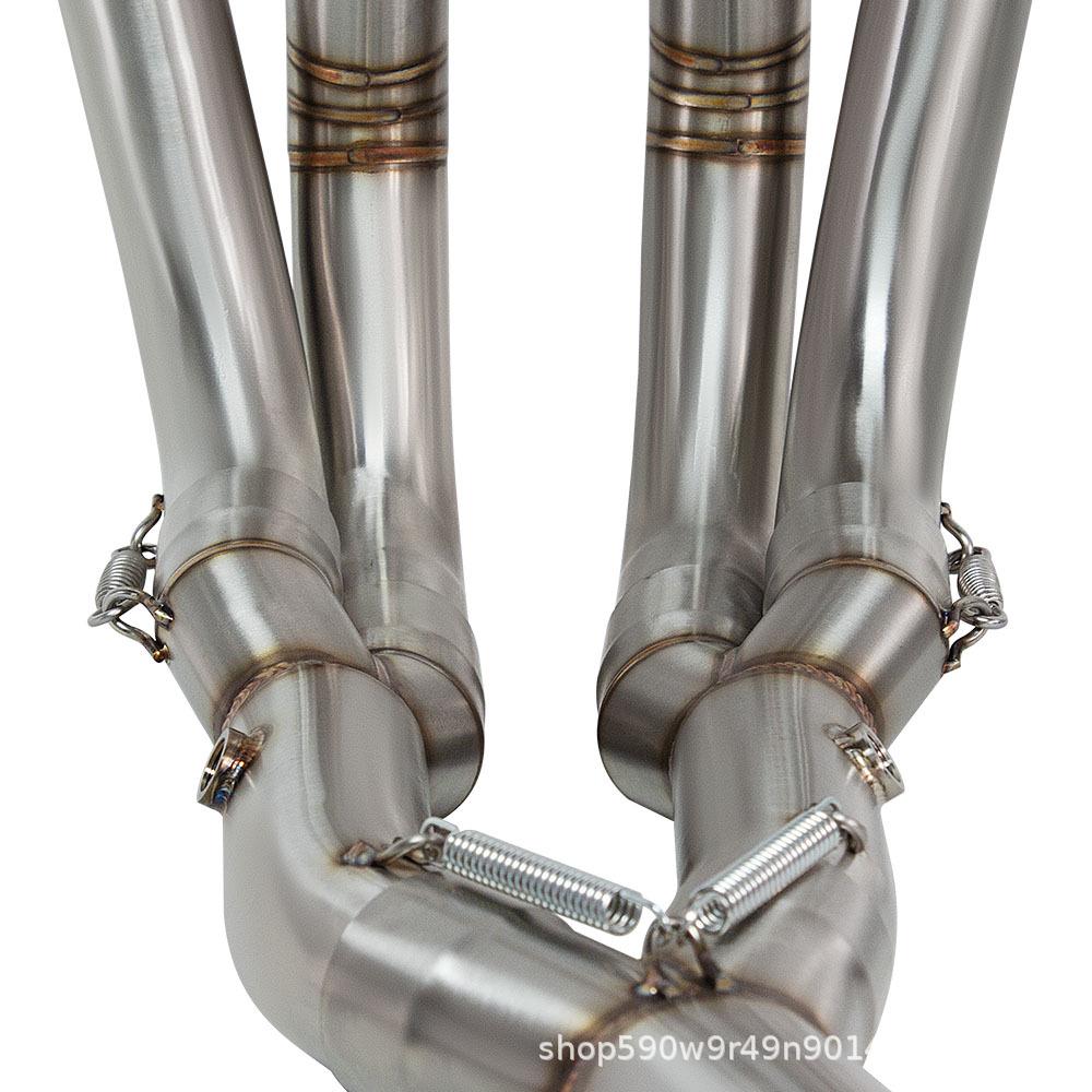 Stainless Steel Front Pipe for S1000RR 17-18/S1000R 18-19 Motorcycle Exhaust Modification