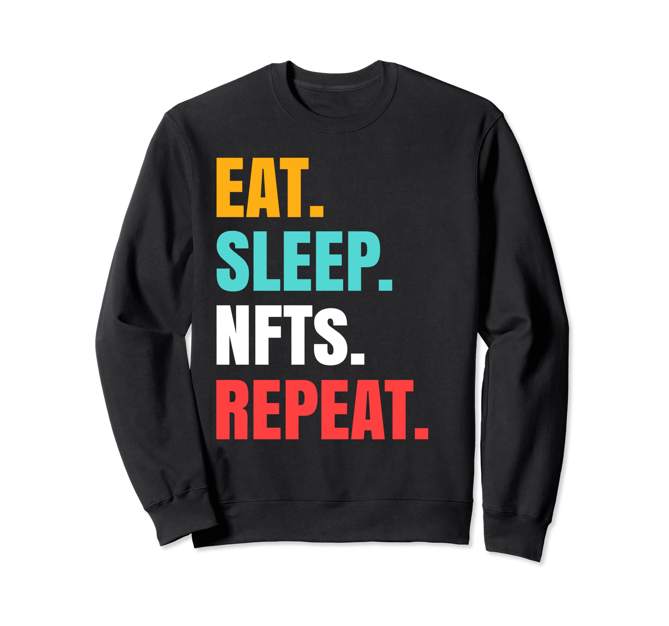 

Funny NFT Non-Fungible Token Defi Men s Boys Crypto VR NFT Sweatshirt