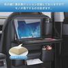 DR.TREE storage pocket car seat back interior rear large capacity table foldable made leather stain-resistant accessories convenient driving goods