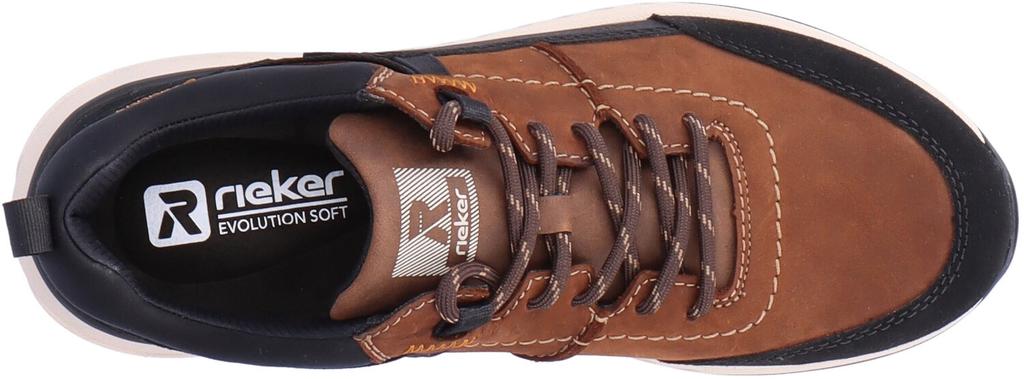 Кроссовки Rieker Sneaker low (U0100) wood brown/black