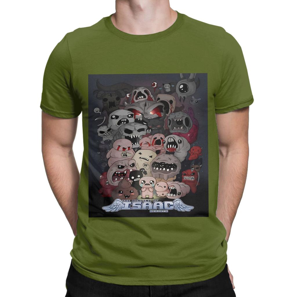 The Binding Of Isaac Poster Painting Graphic Funny 100 Cotton Tshirt The Binding Of Isaac Rebirth Tees Tops For Unisex
