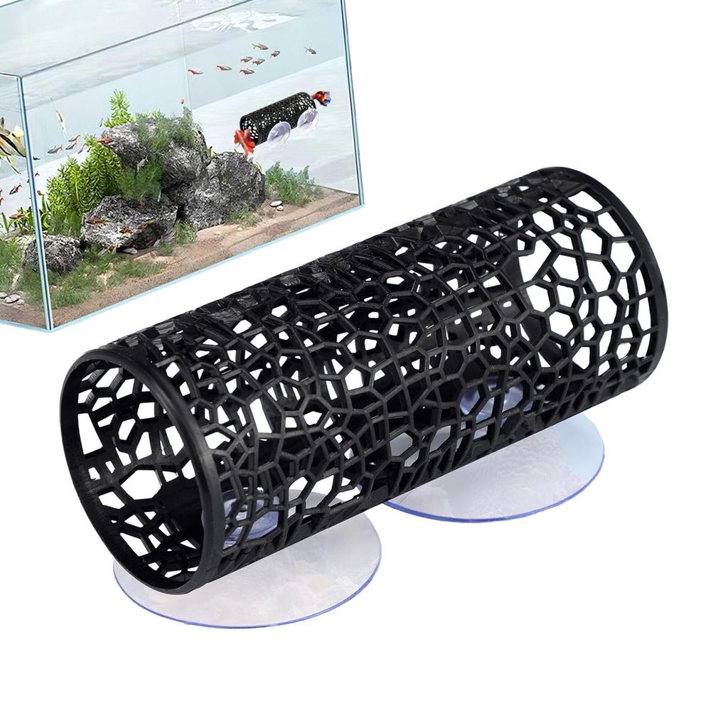 Aquarium Fisch Tunnel Spielzeug Betta Fisch Tunnel Verstecke Spielplatz Höhlen für Betta Bodenfresser Aquarium Dekorationen