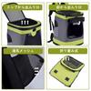 Pettom Cat Carry Bag Dog Pet Carrier Pet Backpack Backpack, Backpack, Cute, Breathable, Non-Collapsible (Green)