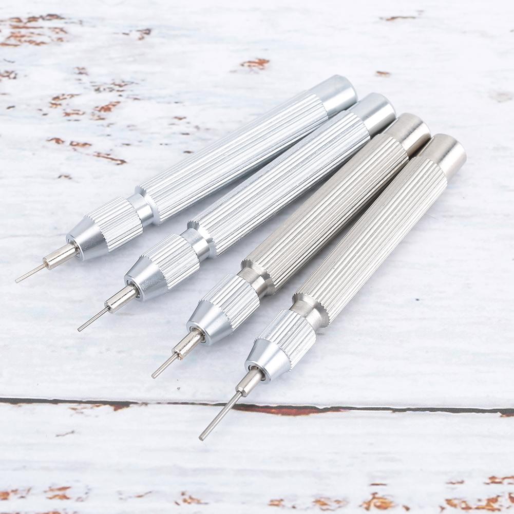 4pcs Stainless Steel 0.7 0.8 0.9 1.0 Watch Punch Watch Band Link Pin Remover Tool
