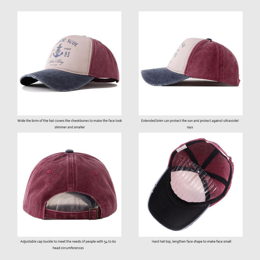 Streetwear Urban Style Street Fashionableable Trendy Ventilated Permeable Air Comfortable Hat Snapback Adjustable Cap Baseball Cotton Neutral Gender