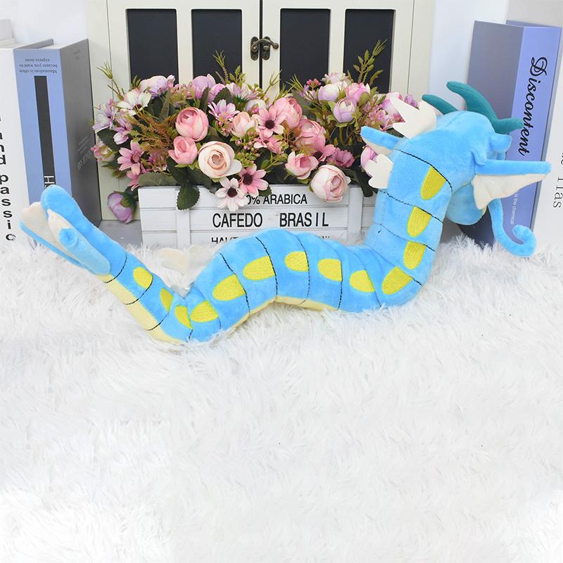 Rayquaza Gyarados Dragonair Plush Toys Black Dragon Fluffy Peluches Doll Anime Merchandise Collectible Souvenir Gift