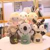Plush Hand Animal Puppet Elephant Panda Deer Koala Plush Toys Soft Doll Kids For