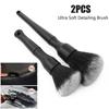 1/2pcs Car Interior Ultra-Soft Detailing Brush Scratch-Free Cleaning Brush for Exterior, Interior Panels Auto Detail Dash Brush