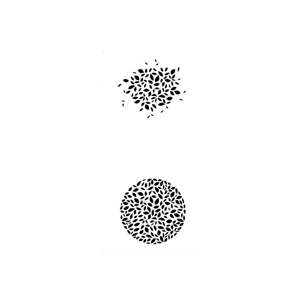 Creative Pattern Painting Stencil - Journal Decoration Masking Spray Template, PET Material