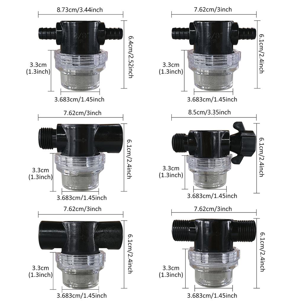 Efficient Whole Home Water Pre Filter System Health Focused Water Filtering Solution Nylon Texture Backwash Filter