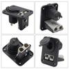 Vehicle Plug Panel 240W Marine Boat Socket Panel Outlet Panel 50A RV Socket Panel Plug-In Combination Panel For Cars Marine