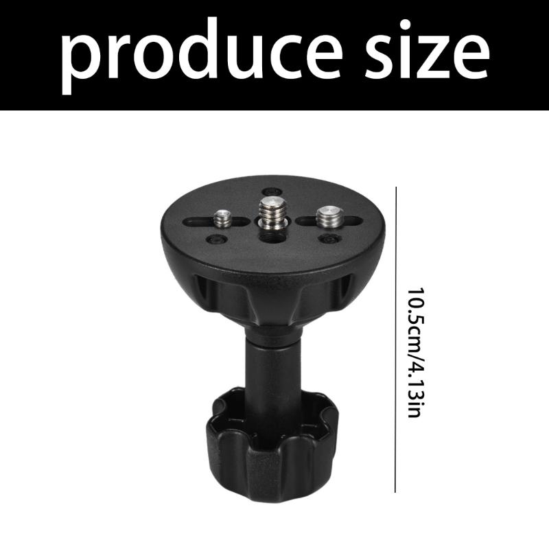 Professional 75mm Aluminum Fluid Head Tripod Half Ball Flat To Bowl Adapter Screw Mount For DSLR Camera Photography