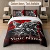 Custom Name Assassin's Creed 3Pcs Duvet Cover Set Personalized Text Bedding Pillowcases Bedroom