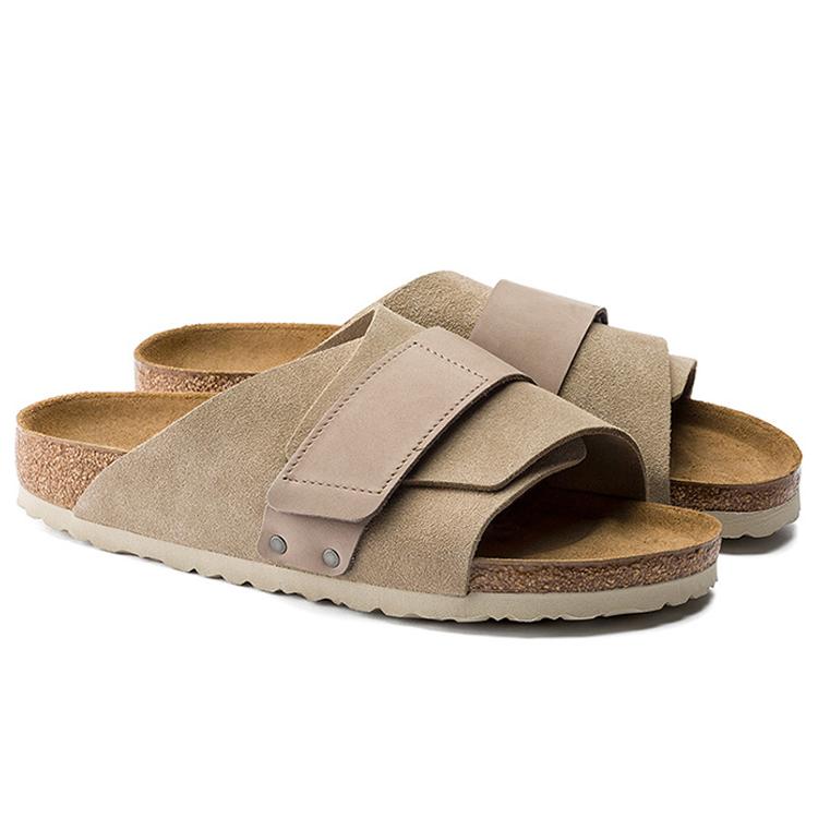 Kyoto Birkenstock Narrow 'Taupe' 1015573