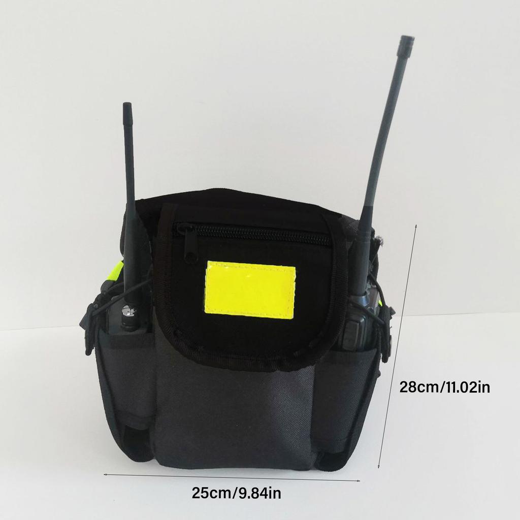 Tactically Drop Leg Bag Outdoor Hiking Waist Bag Adjustable Camping Thigh Pouch Oxford Cloth Two Way Radio Bag Enduring