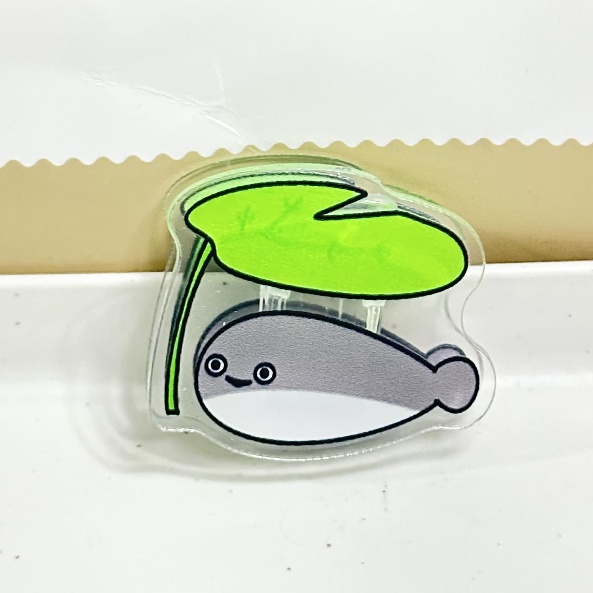 Sakaban Cartoon Acrylic Sticky Note Clip – Multi-Functional Creative Decor