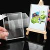 Transparent Kpop Idol Photocard Sleeve Frame Anti-scratch PS DIY Gaming Trading Card HD Collect Holder Display