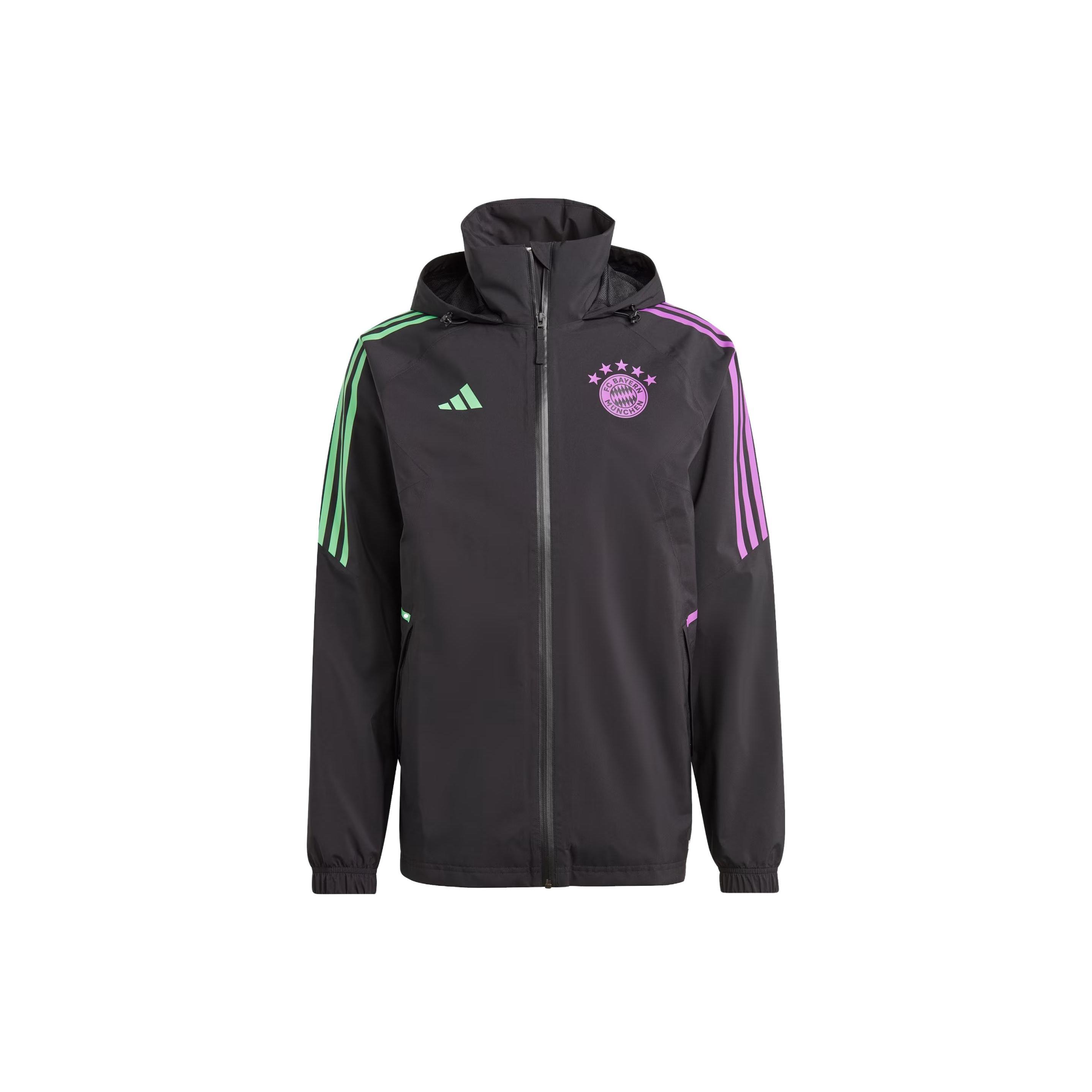 Куртки Adidas Манчестер Юнайтед Мужские Черные Съемный капюшон Умеренные Другие IB1573 L