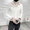 New Shirts Men's for Summer Casual Business Shirts for Slim Long-sleeved Inch Clothes