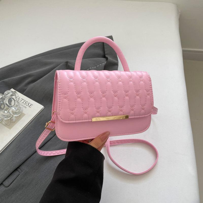 Fashion charm pu versatile bag women's new rhombus plaid handbag dinner party arm shoulder messenger bag