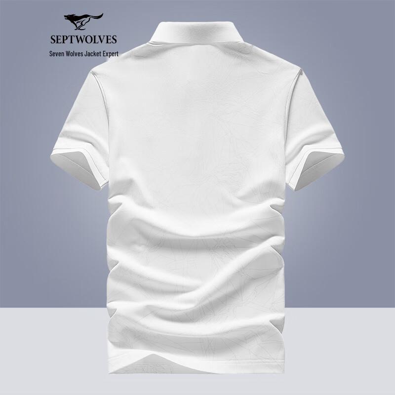 Seven Wolves Men s Embroidered Polo Shirt XL