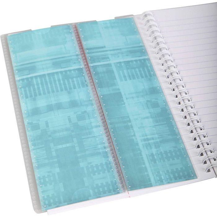 Carnet de vocabulaire - CLAIREFONTAINE - KOVERBOOK - 14,8 x 21 cm - 100 pages - Couverture translucide