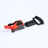 6 Gear Adjustment Bike Helmet Clip Black/Red Helmet Accessories  for Scooter Bicycle Accessories