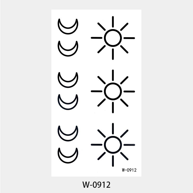 Beauty Sticker Cartoon Tattoo Sticker Waterproof Small Fresh Children Temporary Tattoo Tattoo