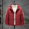 Cotton Coat Men's Winter Rib Cotton Coat Jacket Hooded Cotton Jacket Casual Jacket Versatile Warm Fashionable Cotton Coat