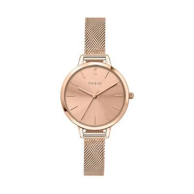 Petite Amourette Roségoldfarbener Edelstahl Quarz ME010095 Damenuhr