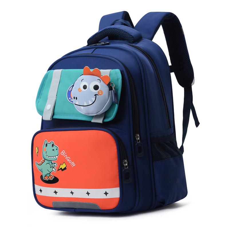 

И Водонепроницаемый Универсальный Рюкзак с Животным Принтом Отлично Подходит для Мальчиков и Школьниц Navy Blue