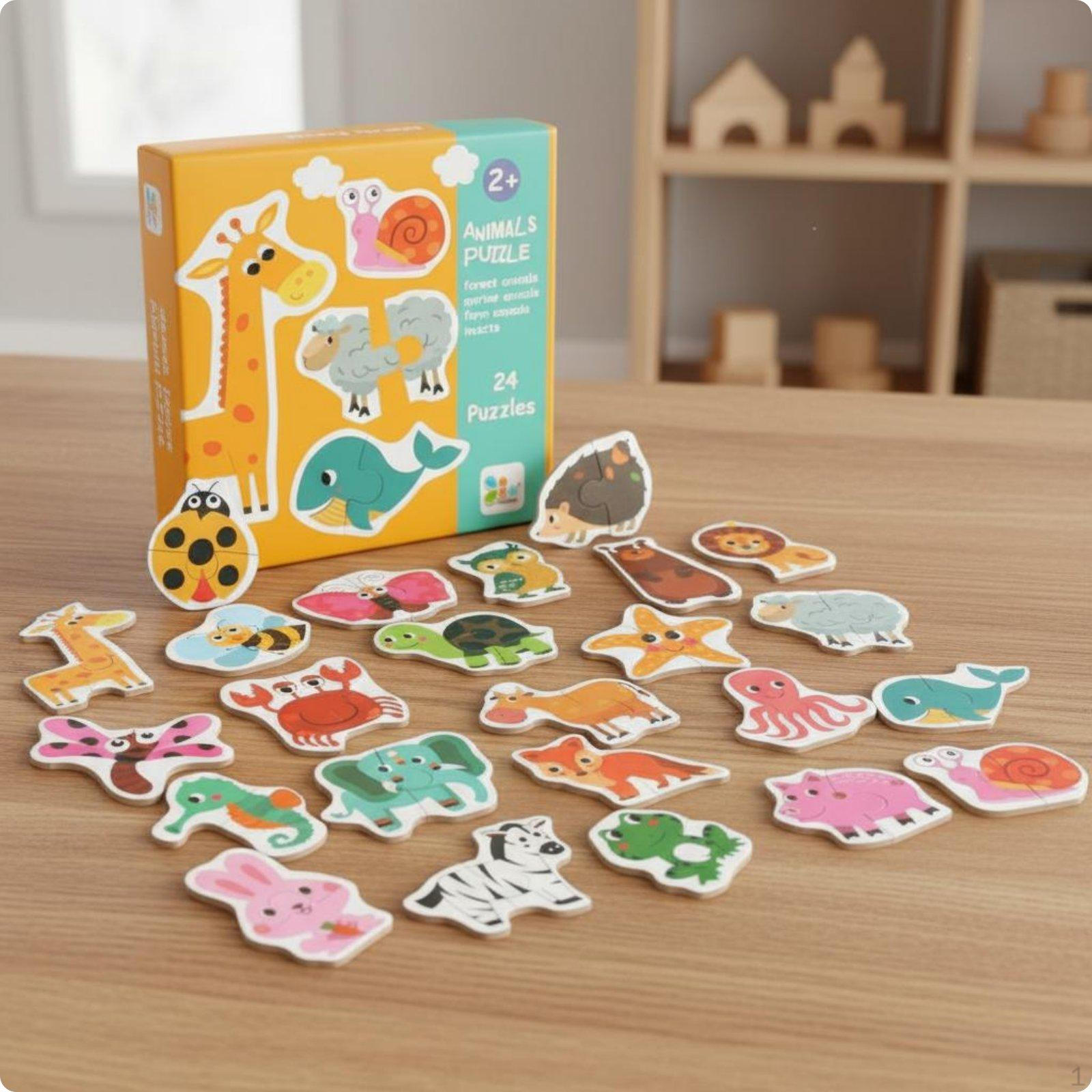 Matching Puzzle Educational HandEye Coordination Children s Toy for Young Children