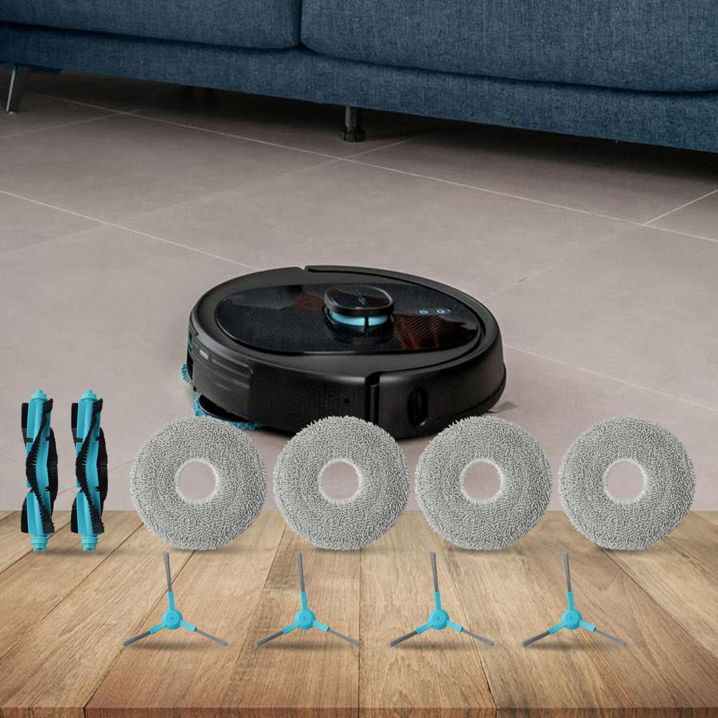 High Performance Mop Cloth and Brush Set for Cecotec For Conga 20090