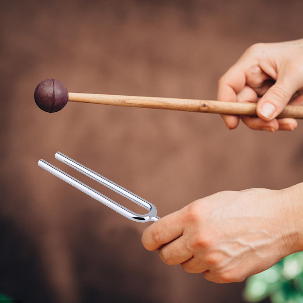 440Hz A Tone Violin Guitar Tuner Lightweight Stainless Steel Medical Tuning Fork  with Storage Box Instrument Accessories