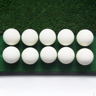 10 Pack Practice Golf Ball Indoor for Sports Elastic Foam
