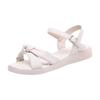Fairy Wind Beef Tendon Sole Sandals Female 2025 New Versatile Retro Soft Leather Casual Slippers Student Soft-soled Beach Shoes