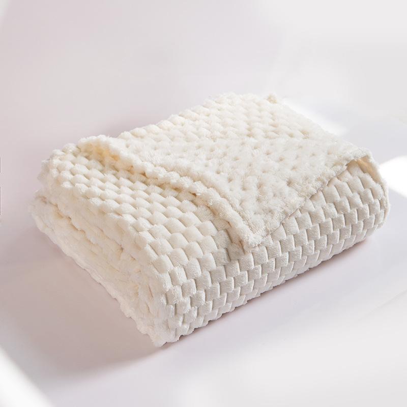 

Уютное плюшевое одеяло, мягкое флисовое одеяло для офисного дивана, удобное теплое фланелевое одеяло, идеально подходящее для отдыха дома и в офисе 180 x 200cm