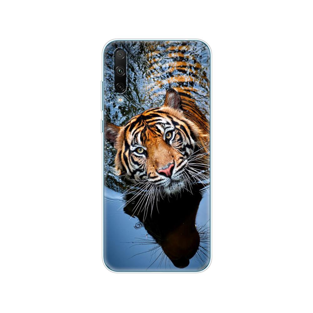 

Чехол для HONOR 30i, мягкий силиконовый чехол из ТПУ для Huawei Honor 30i, чехол LRA-LX1, чехол для телефона Honor30i 30 i, бампер, волк, тигр, лев, медведь Honor 30i