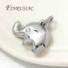 18K Gold Plated Brass Elephant Shape Charms For Earrings Accessories Trendy Charm Pendants For Necklace Making DIY Findings