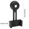 2 Pcs Plastic Phone Mount Holder Lightweight Universal Mount Digiscoping Mount  Telescope Use