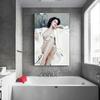Retro Sexy Poster Toilet Style Art Bathroom Decor Poster and Wall Picture Children Room Decoration Home Decor Canvas Painting No Frame